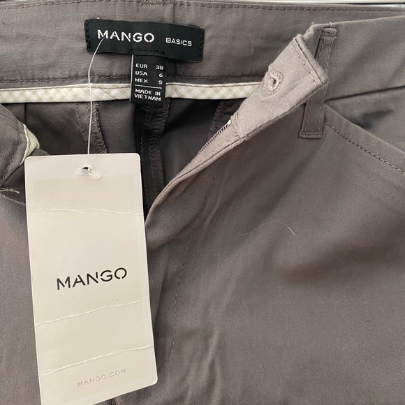 NWT Mango Basics Grey Dress pants - Picture 4 of 4